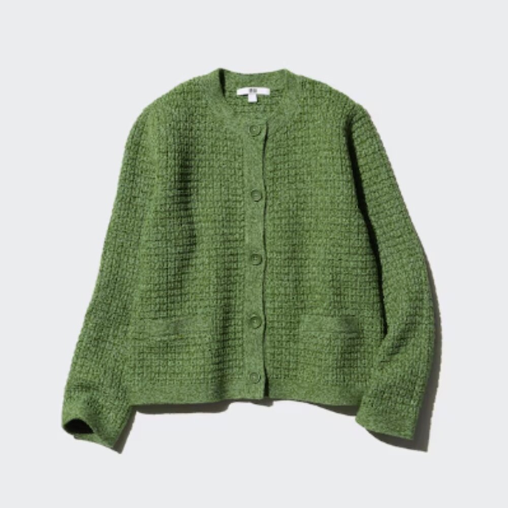 Uniqlo knit jacket XS